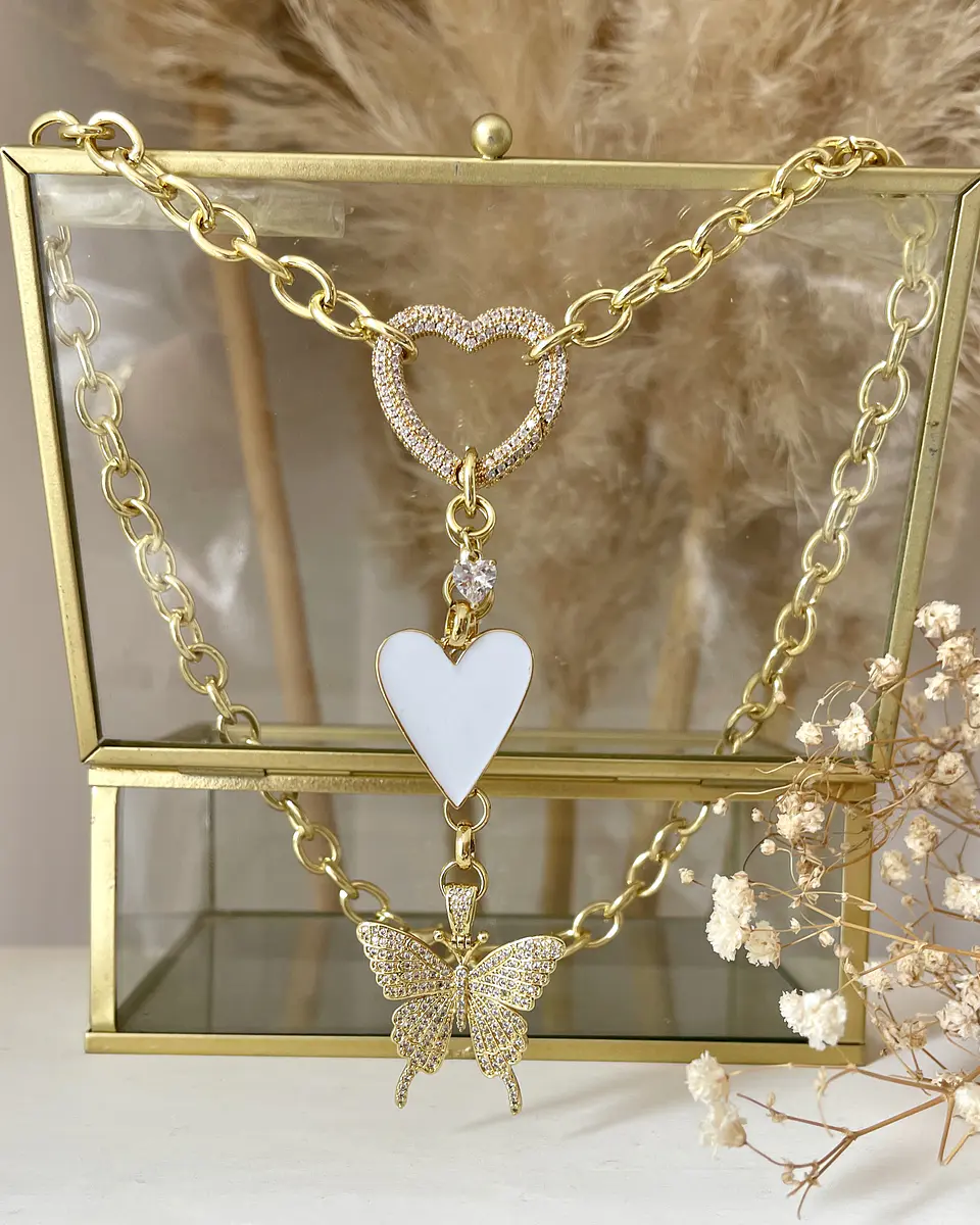 Collar White Dream Multidije Gold 2
