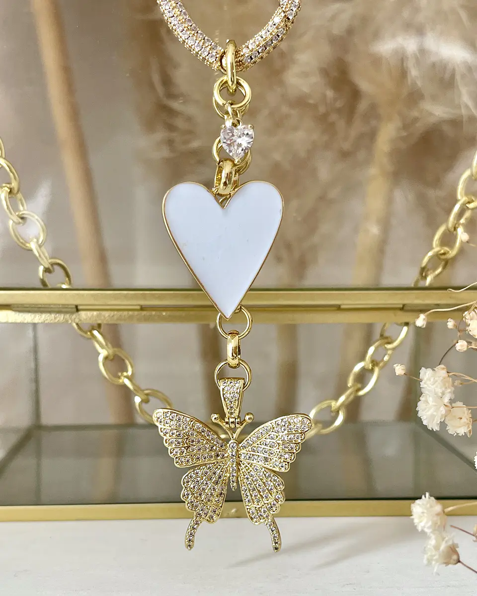 Collar White Dream Multidije Gold 6