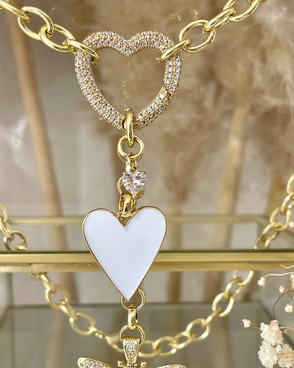 Collar White Dream Multidije Gold 7