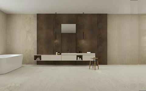 SPC WALL Panel 2800x900x5mm Industrial Rust Metal