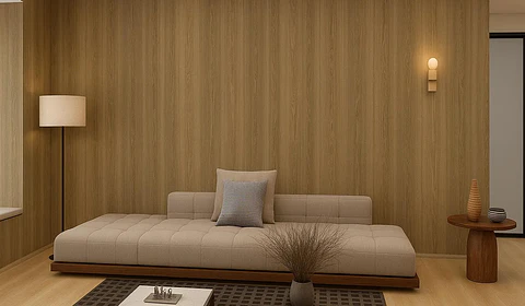 SPC WALL Panel 2800x900x5mm Washed Oak