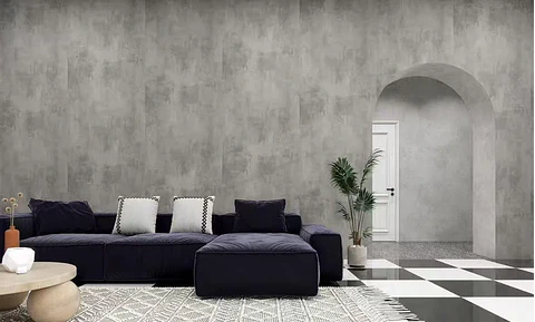 SPC WALL Panel 2800x900x5mm Industrial Concrete