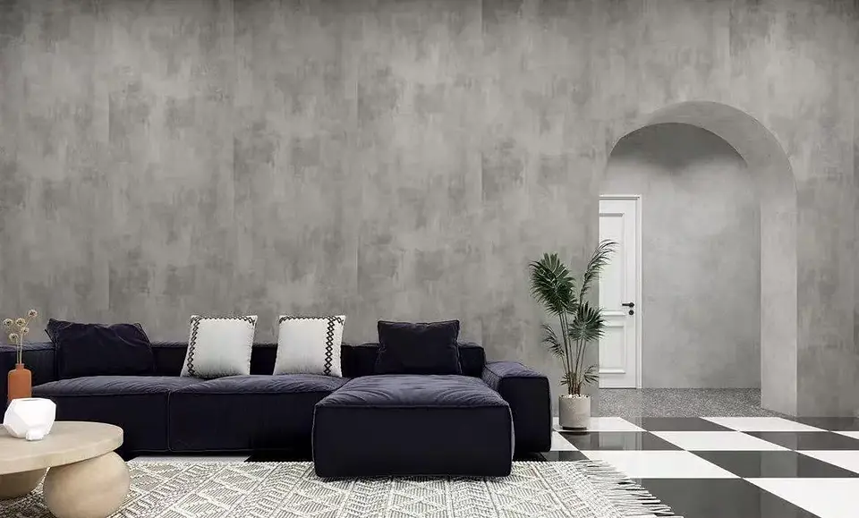 SPC WALL Panel 2800x900x5mm Industrial Concrete 1