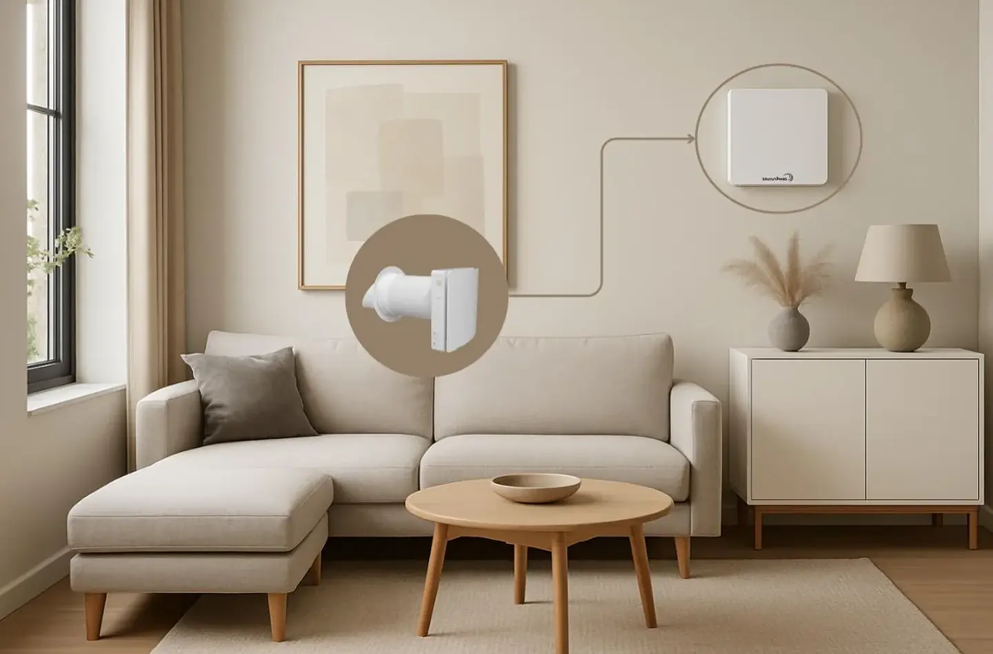 Ventilador Mecânico 2.0 Filtro F7 Wi-Fi-VMC 1