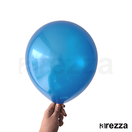 Globo Azul Rey Metalizado 12"