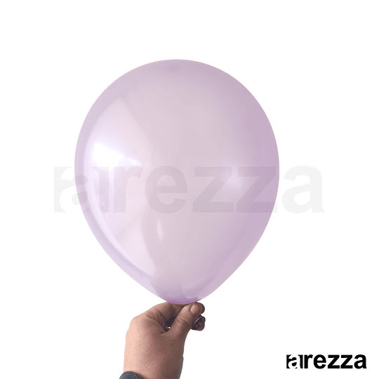 Globo Morado Ligero Metalizado 12