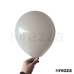 Globo Ceniza Tierra 12"