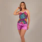 Pijama Satin Floral - Miniatura 1