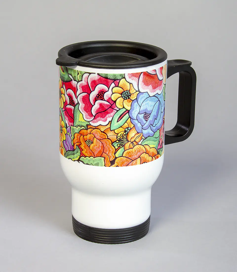 Termo de aluminio para café 1