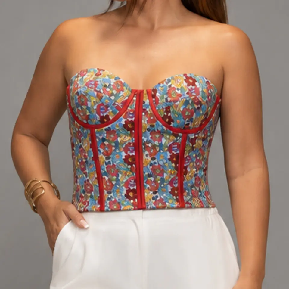Bustier estampado  2