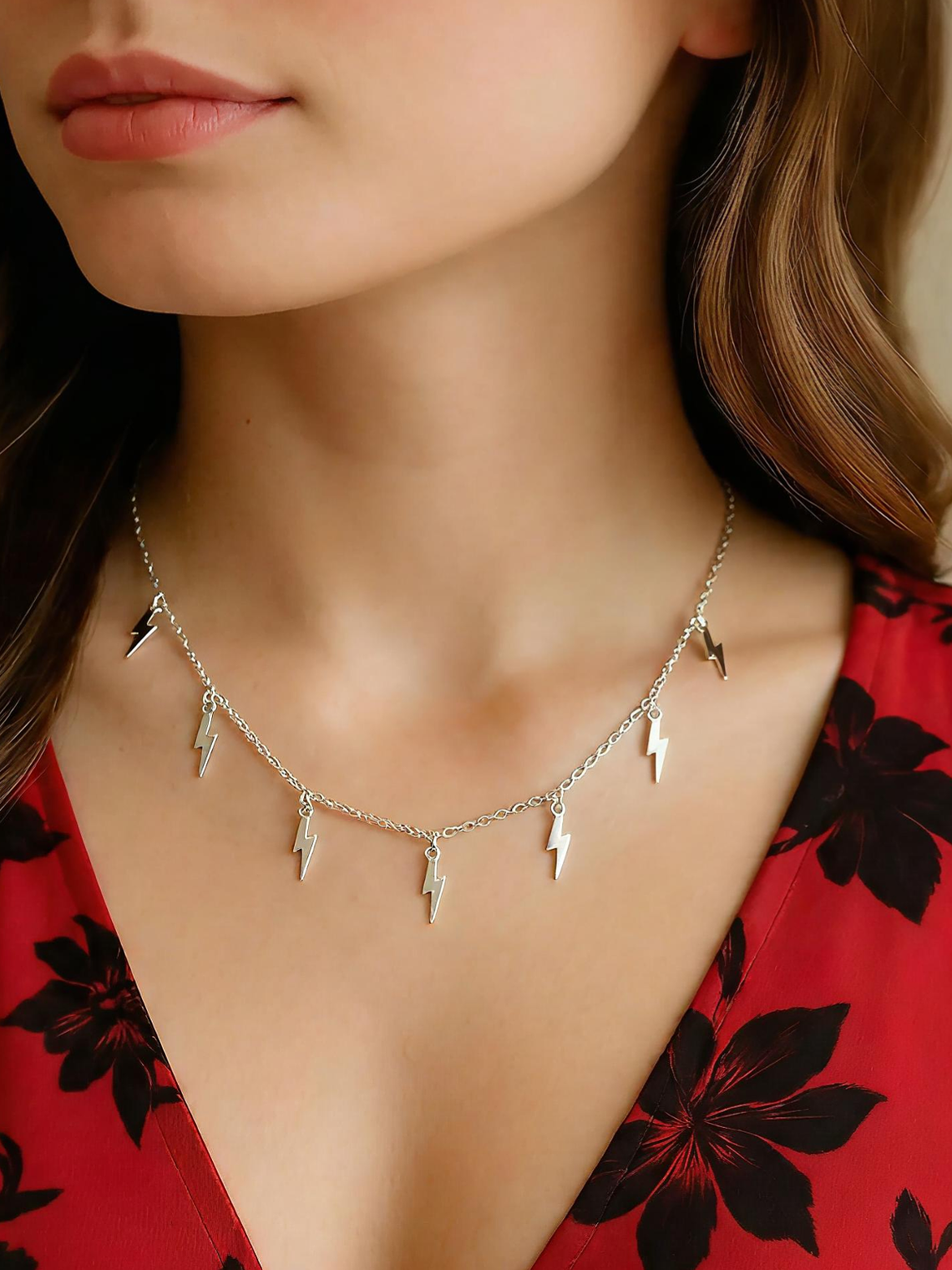 Collar Rayos Minidijes Plata 925 1