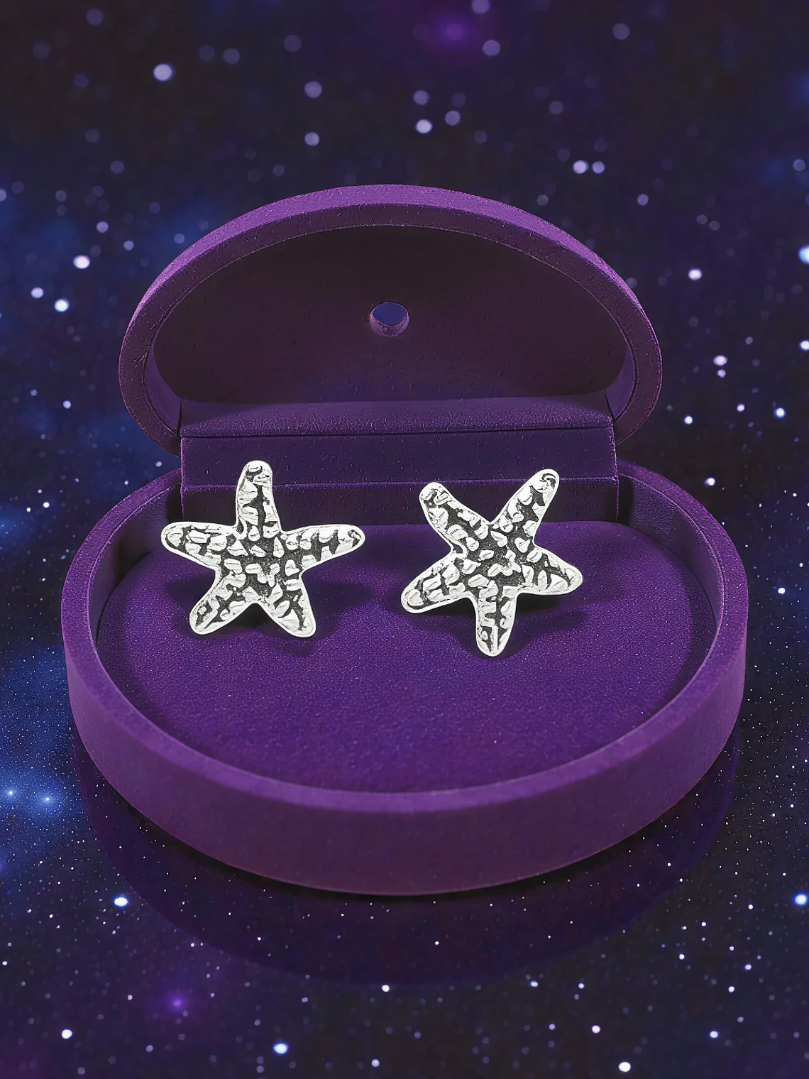 Aros Estrella de Mar Plata 925 1