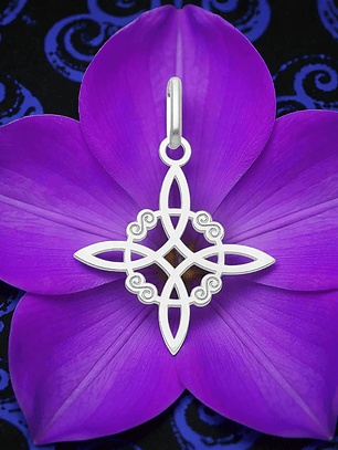 Colgante Nudo Celta Plata 925