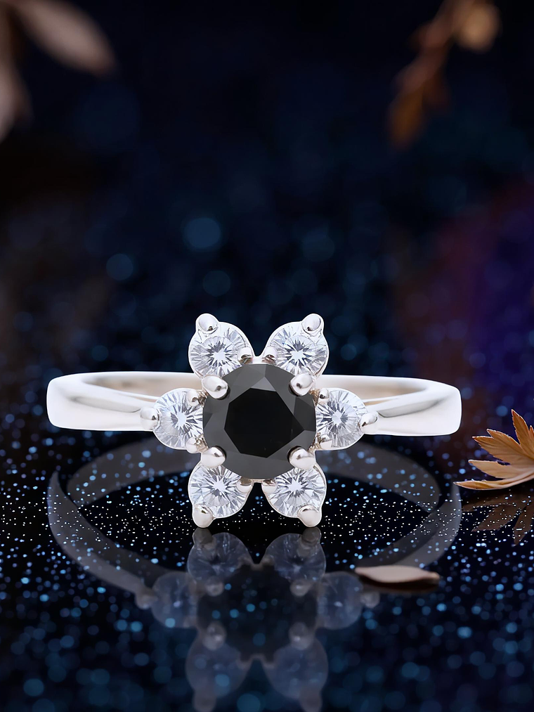 Anillo Flor Eterna Plata 925 2