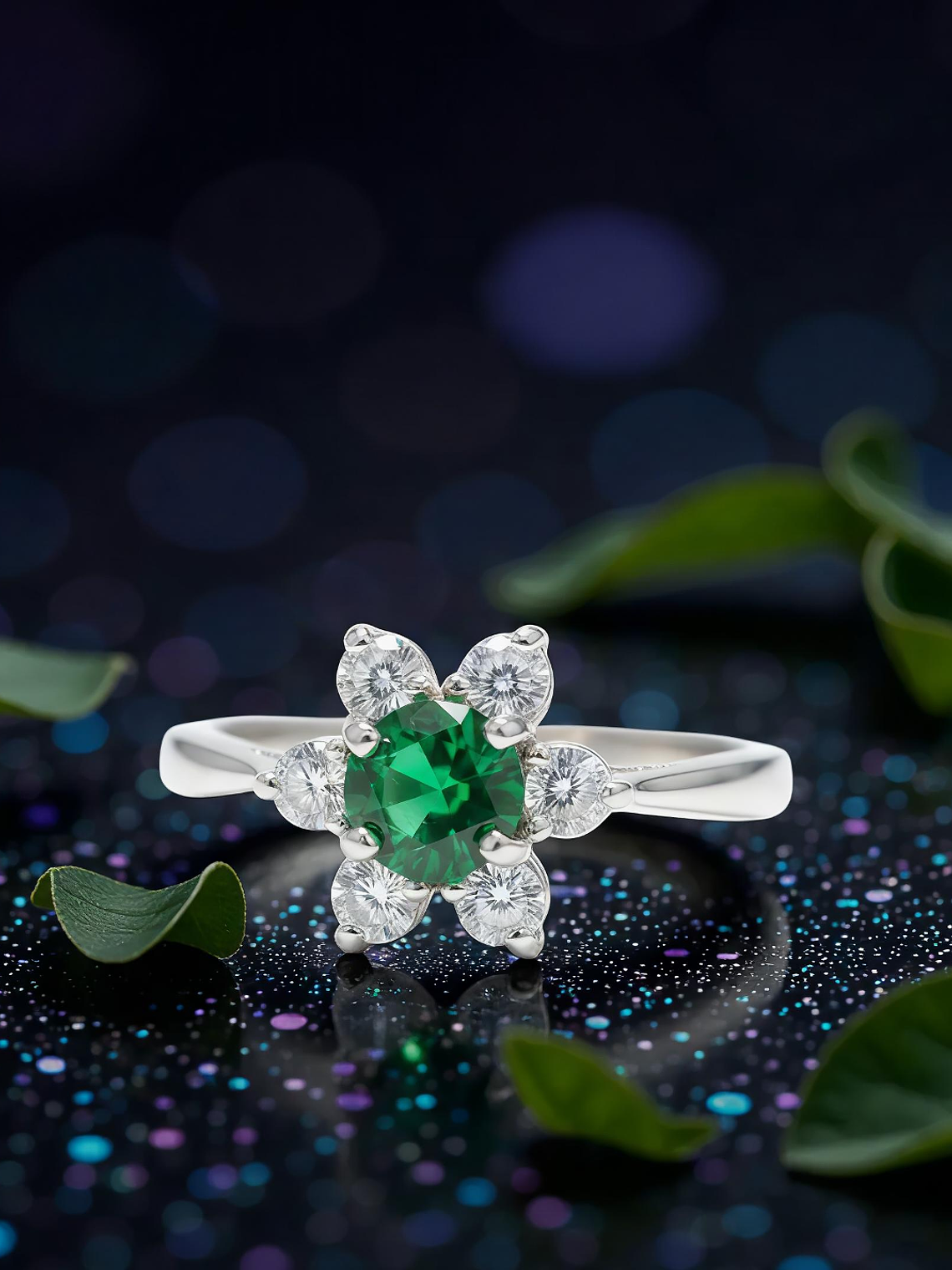 Anillo Flor Eterna Plata 925 1