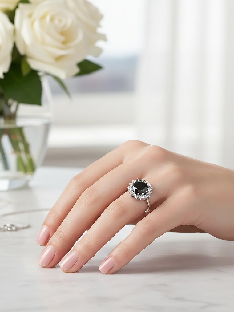 Anillo de Plata Corona Real 5