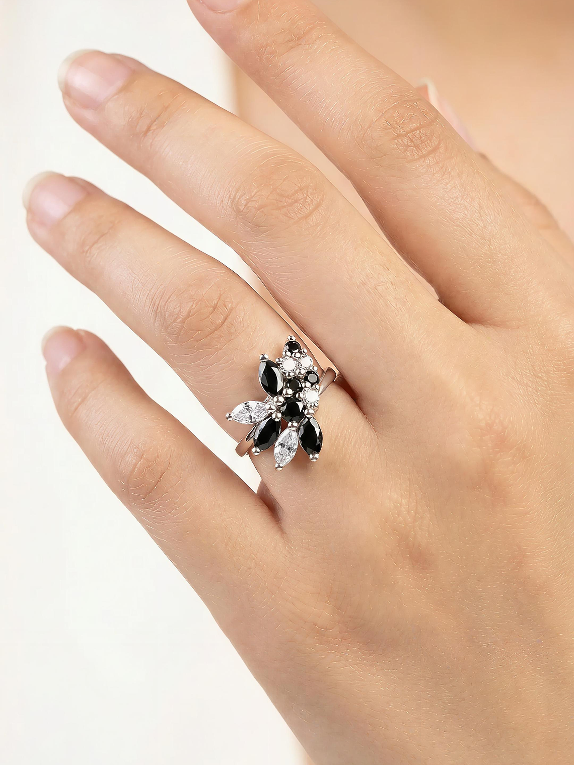 Anillo B&W - Plata 925 2