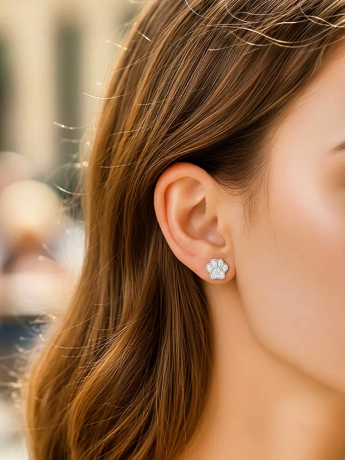 Aros Huella Plata 925 2