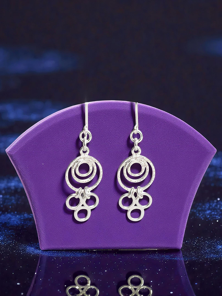 Aros Círculos Texturizados  1