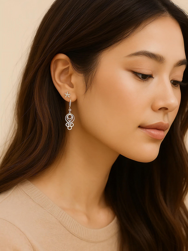 Aros Círculos Texturizados  2