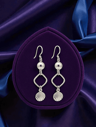 Aros Ocean Plata 925