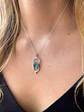 Collar Margarete Ovalado (piedra a elección) - Miniatura 5