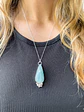 Collana Safdie XL in acquamarina 3 - miniatura 2