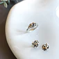 Bjarke Earrings + Ingels Ring