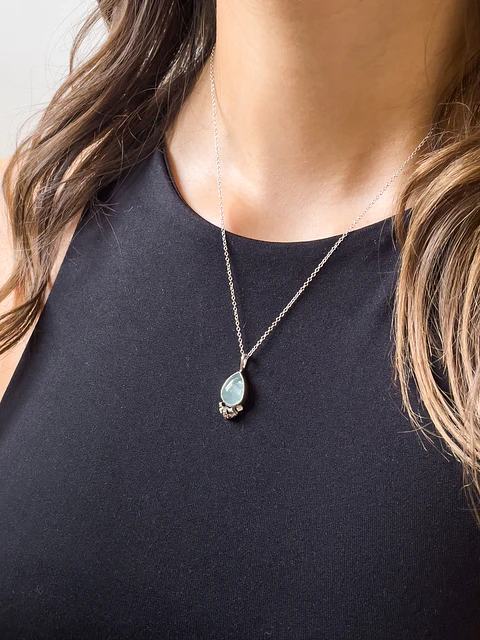 Safdie Necklace (stone of your choice)