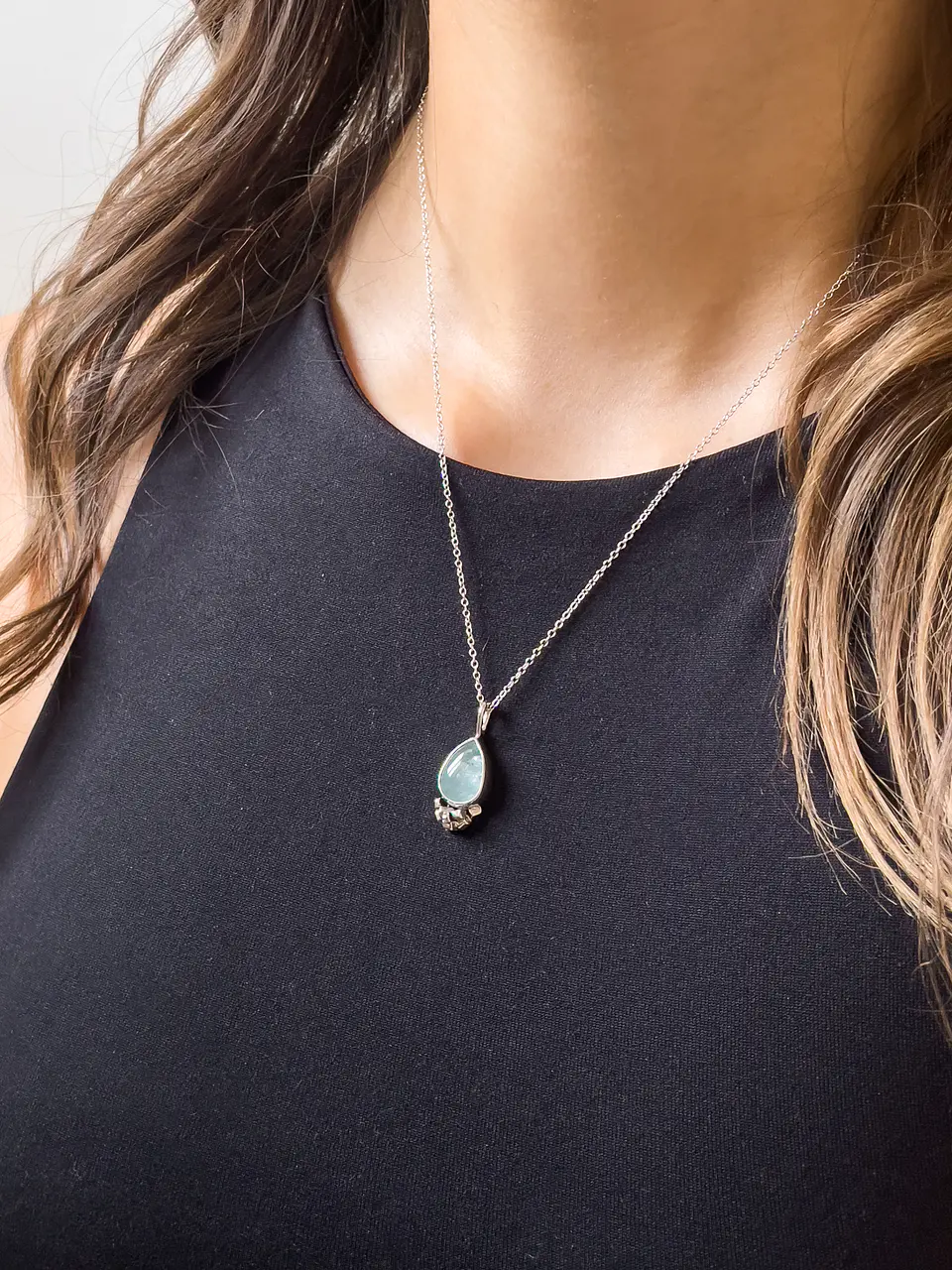 Safdie Necklace (stone of your choice) 2