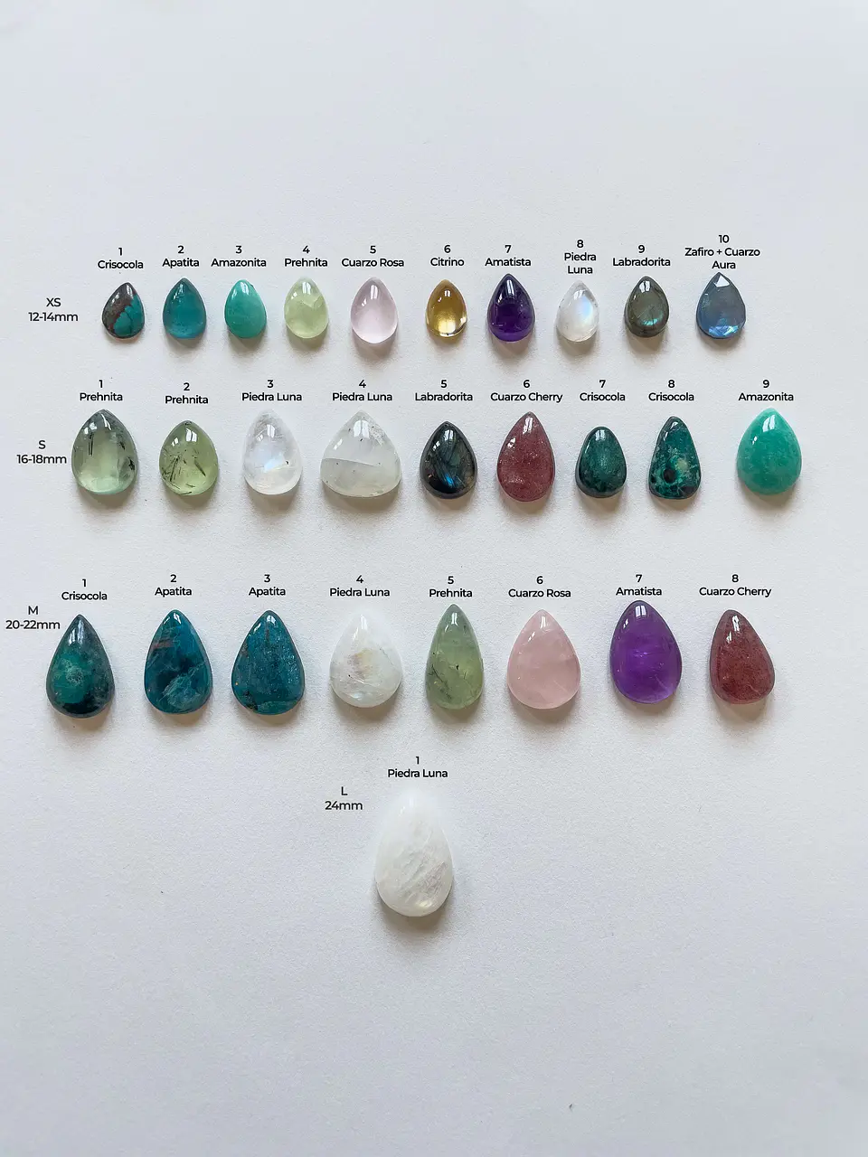Safdie Necklace (stone of your choice) 4