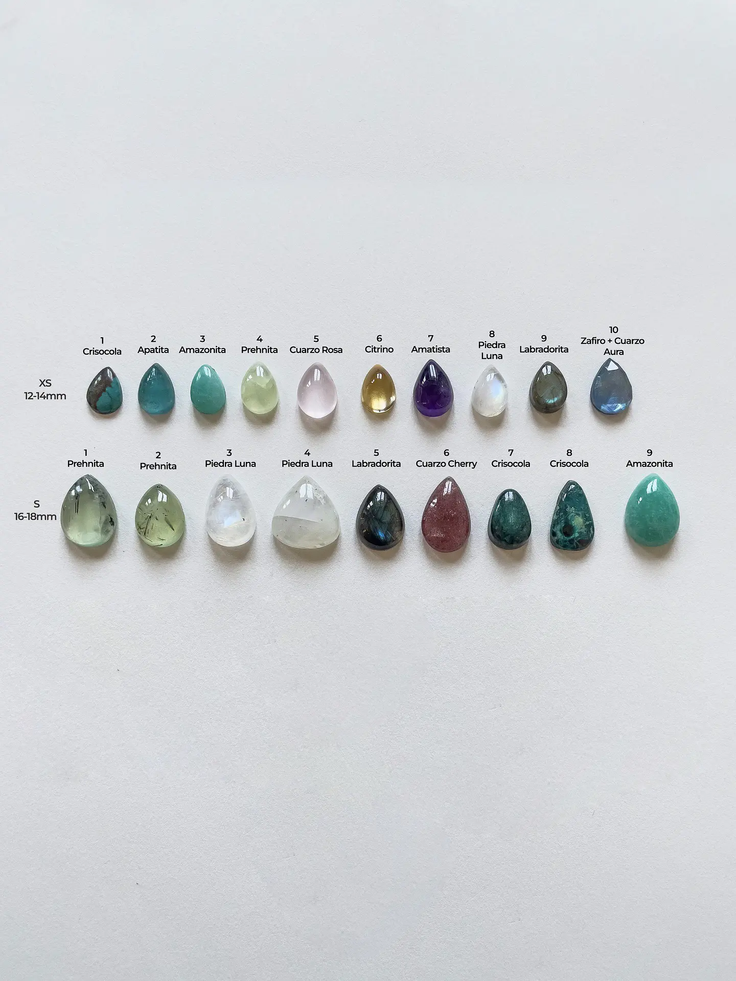 Bauh Necklace Drop (stone of your choice) 4