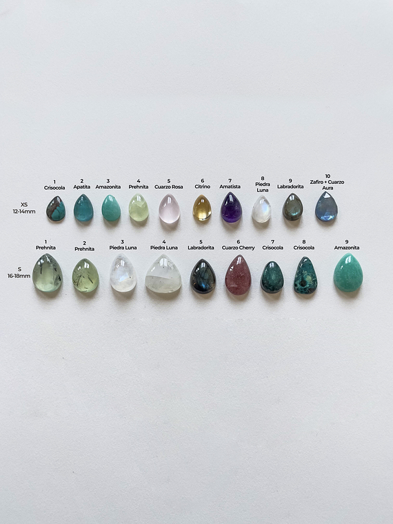 Bauh Necklace Drop (stone of your choice)