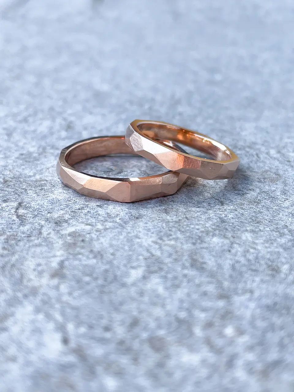 Faceted Ring YG 1