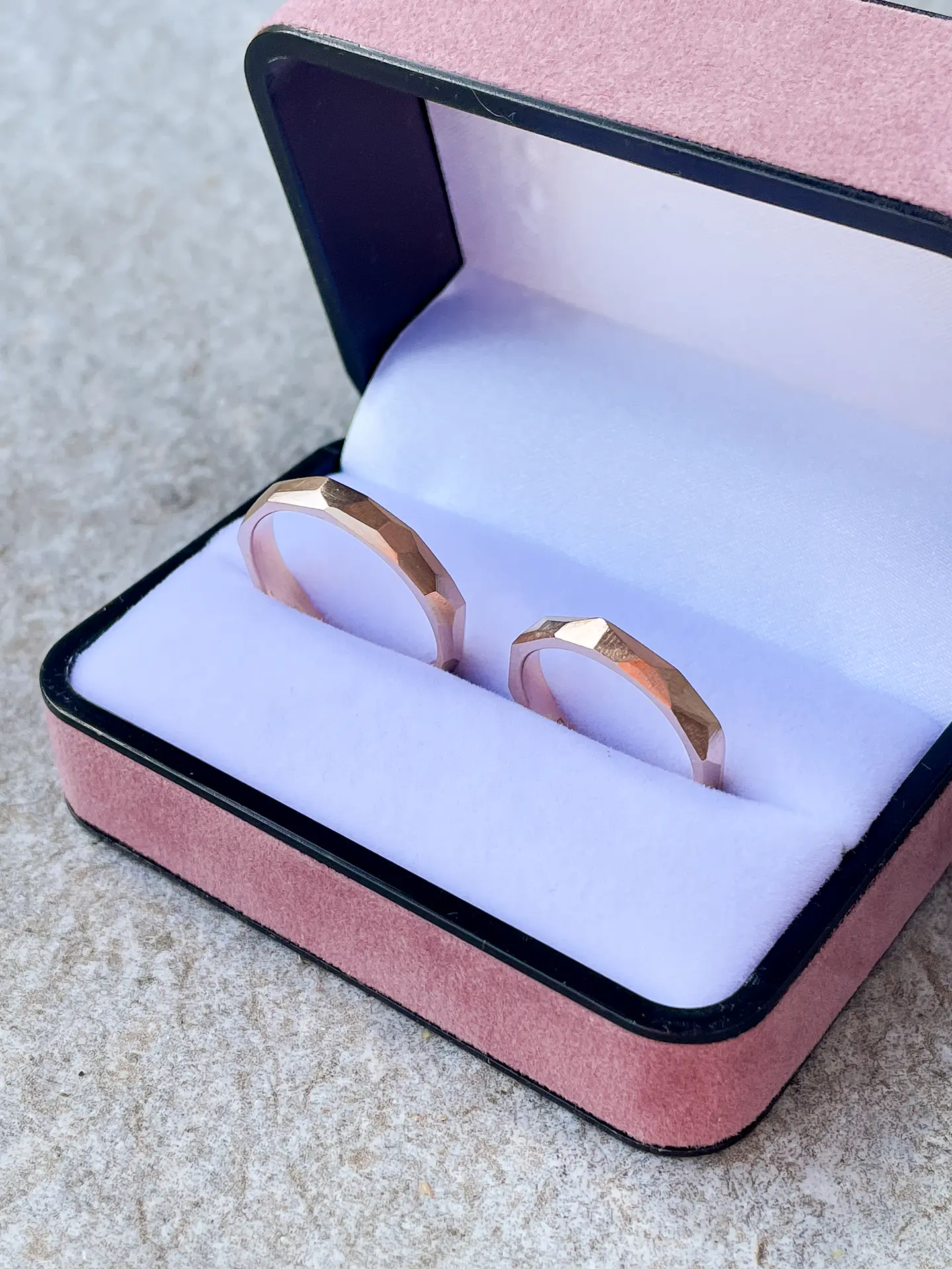 Faceted Ring YG 2