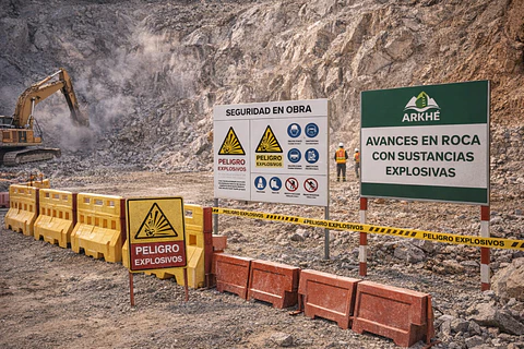 Avances en Roca con Sustancias Explosivas