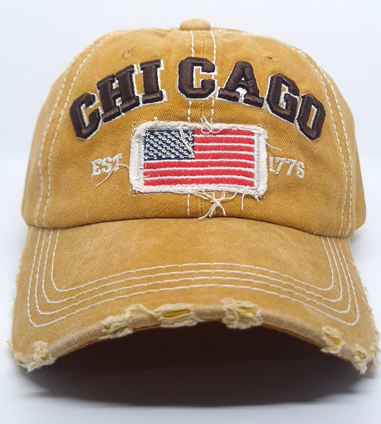 Jockey Bordado Chicago amarillo 2
