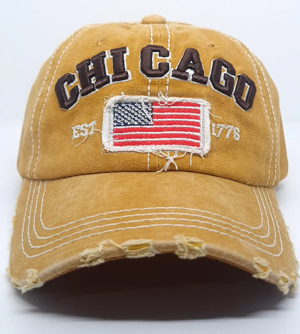 Jockey Bordado Chicago amarillo 2