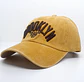 Jockey bordado BROOKLYN amarillo - Miniatura 1