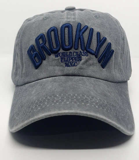 Jockey Bordado BROOKLYN gris