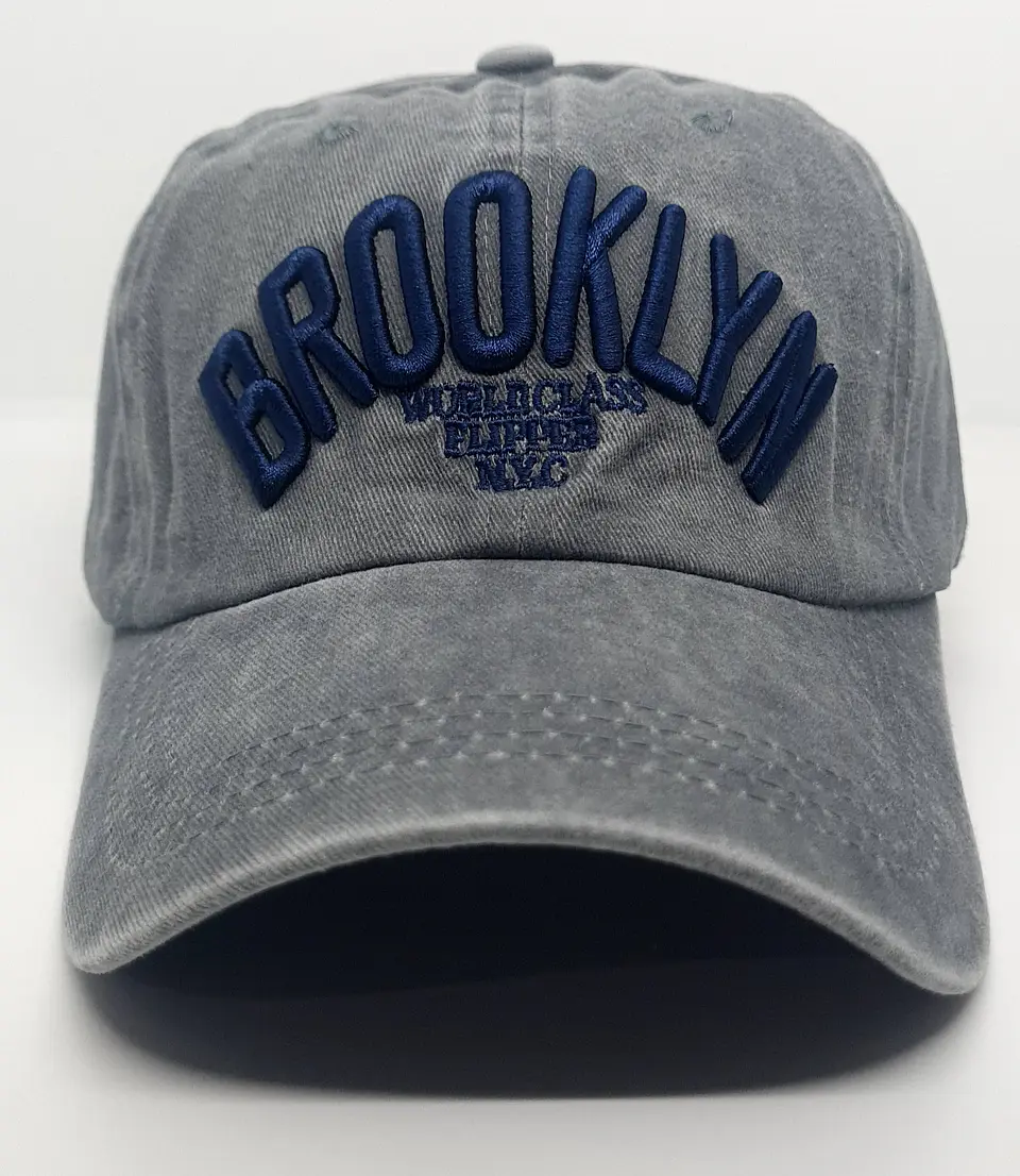 Jockey Bordado BROOKLYN gris 2