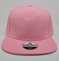 Jockey 6 Panel, visera plana, rosado - Miniatura 2
