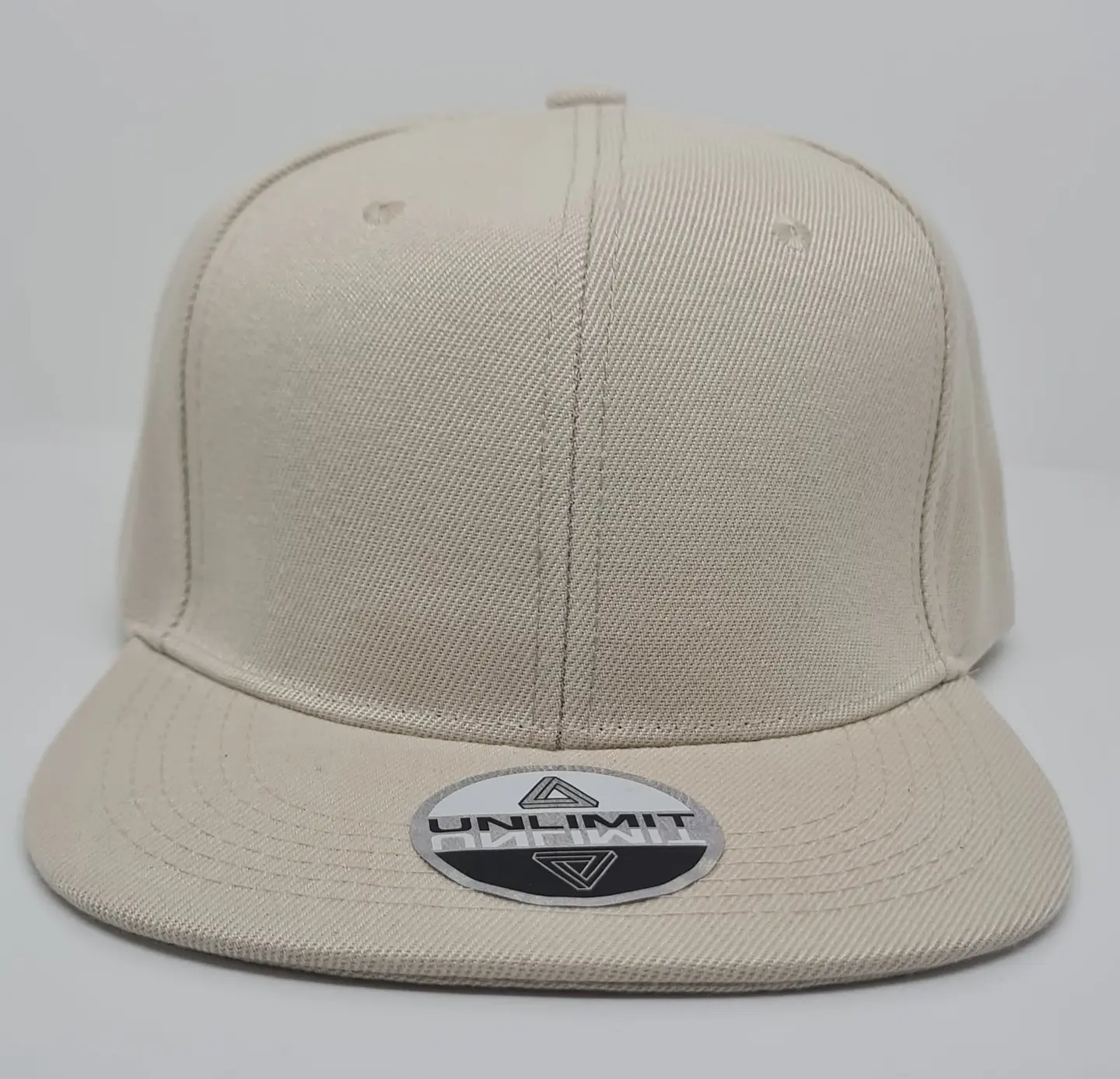 Jockey 6 Panel, visera plana, beige 2