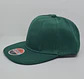 Jockey 6 Panel, visera plana, verde oscuro  - Miniatura 1
