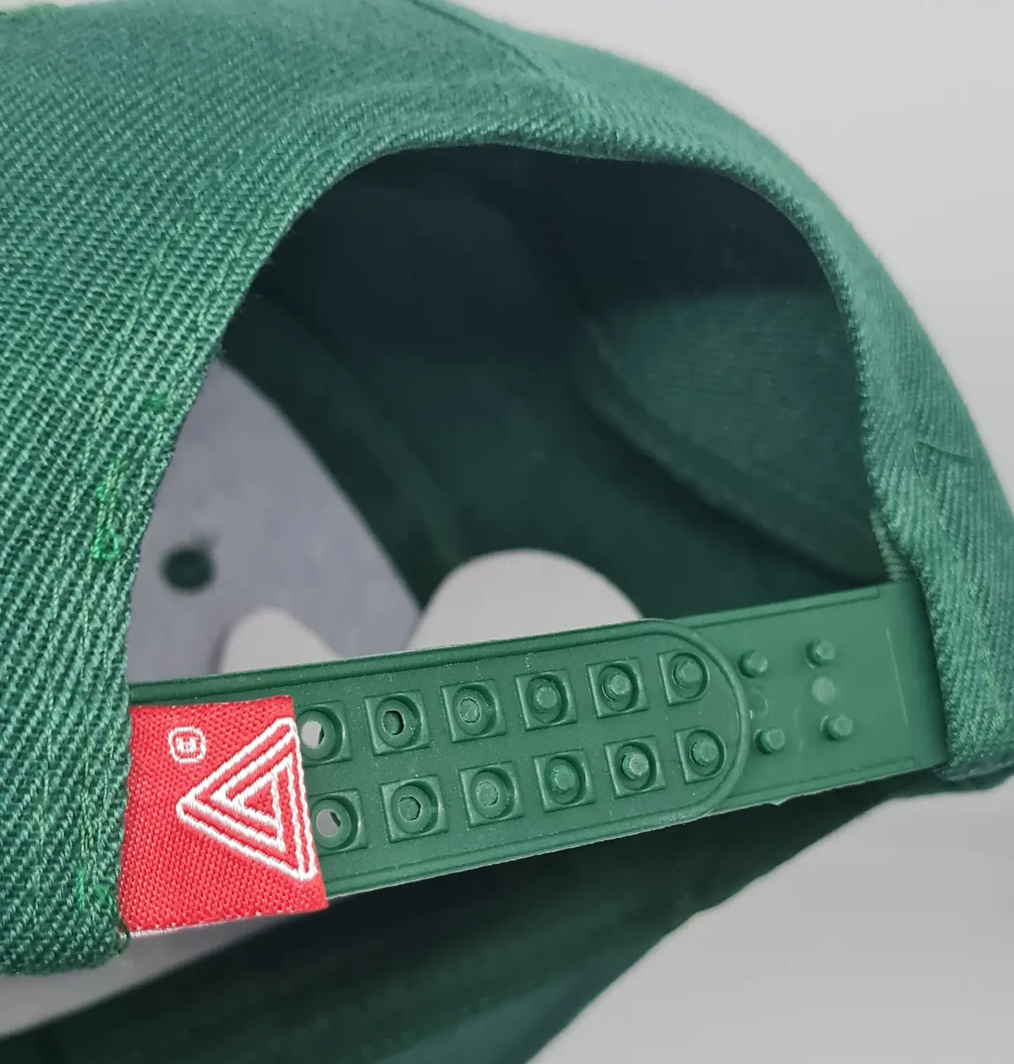 Jockey 6 Panel, visera plana, verde oscuro  3