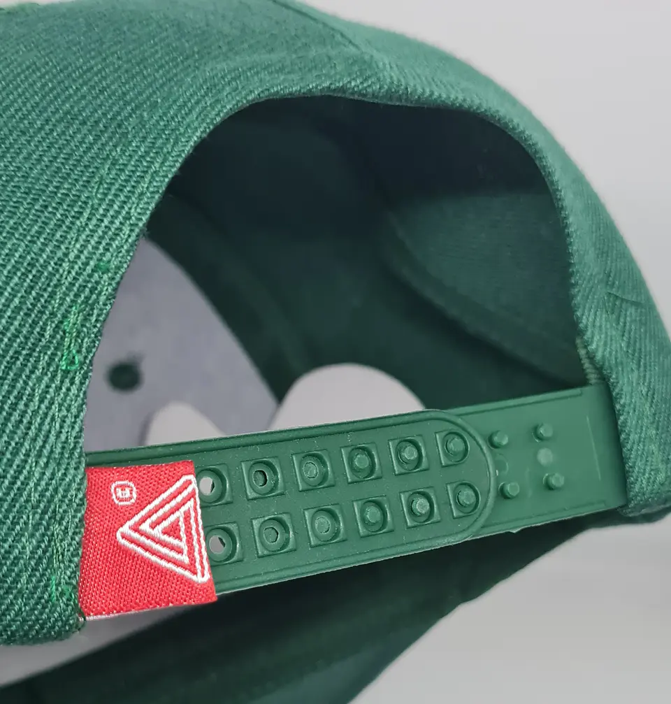 Jockey 6 Panel, visera plana, verde oscuro  3