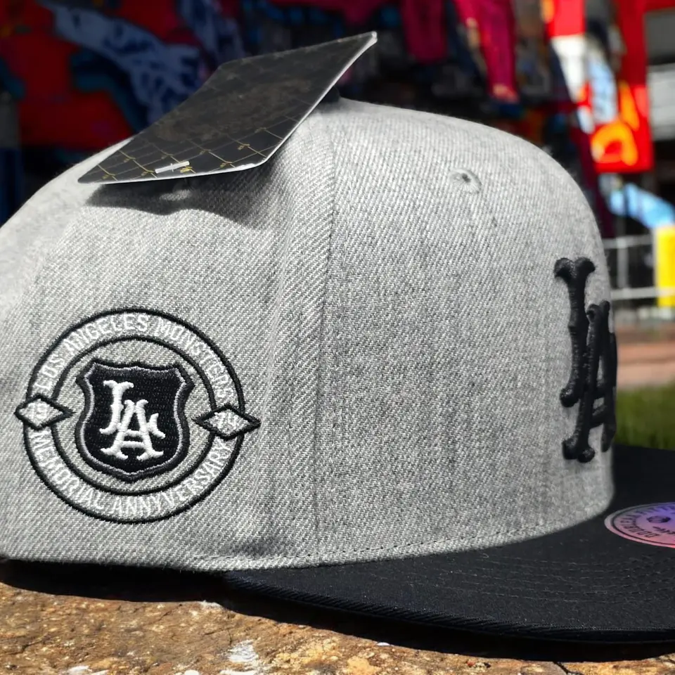 Jockey LOS ANGELES MONSTERS gris/negro 2