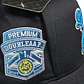 Jockey DOUBLE AA FITTED negro/azul glitter - Miniatura 4