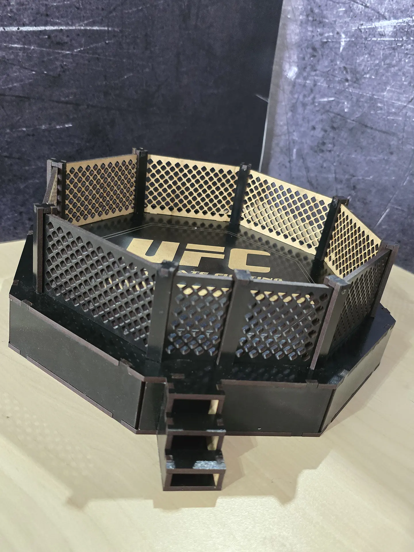Octágono UFC 3mm | Vector 4