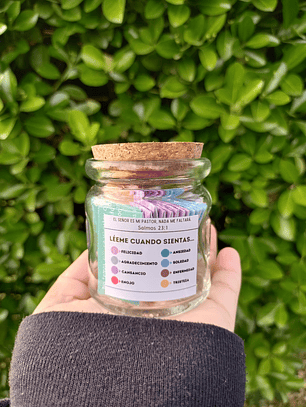 Frasco léeme cuando sientas... 